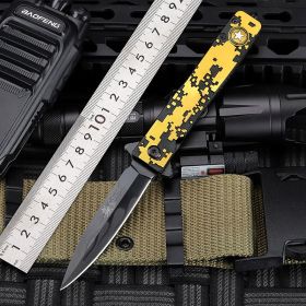 Outdoor Wilderness Survival Carry-on Bearing Folding Knife