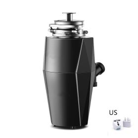 Kitchen Disposer Food Waste Shredder (Option: Black 800W-US)