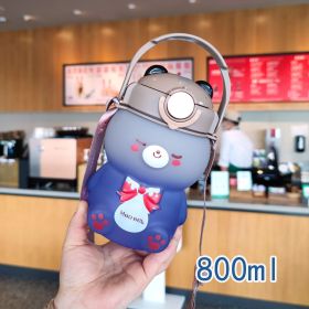 Outdoor Back With Pop-up Lid Mug (Option: Coffee-800ML)