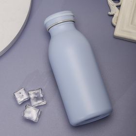 Stainless Steel Double Layer Insulation Cup (Option: Blue-450ml)